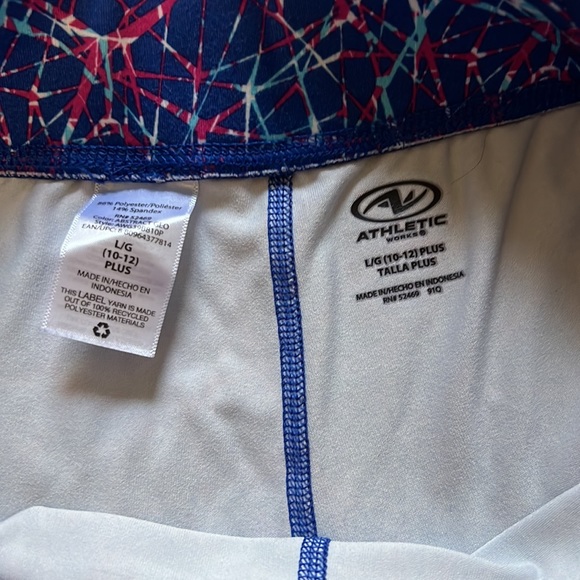 Pre Owned Athletic Works Girls Legging Size  10/ 12 Plus - Picture 5 of 6